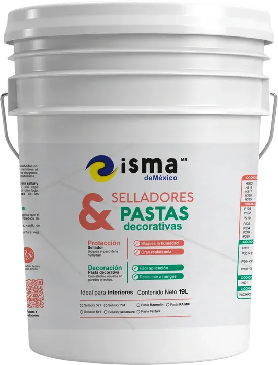 Pastas y selladores ISMA de México